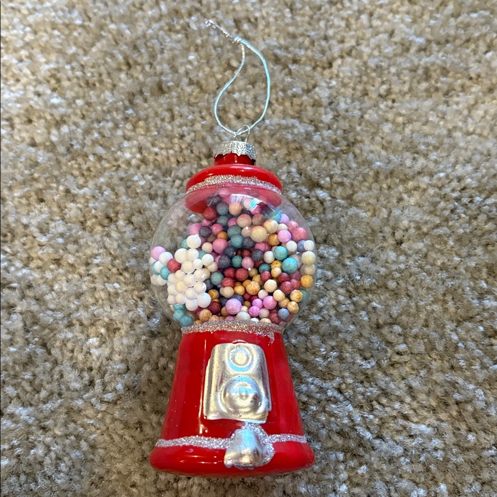 Colorful Gumball Machine Ornament